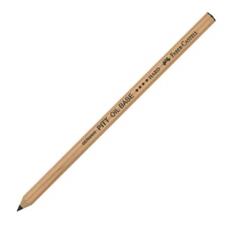 Карандаш Faber-Castell \"Pitt Oil Base\" масляный, черный, жесткий