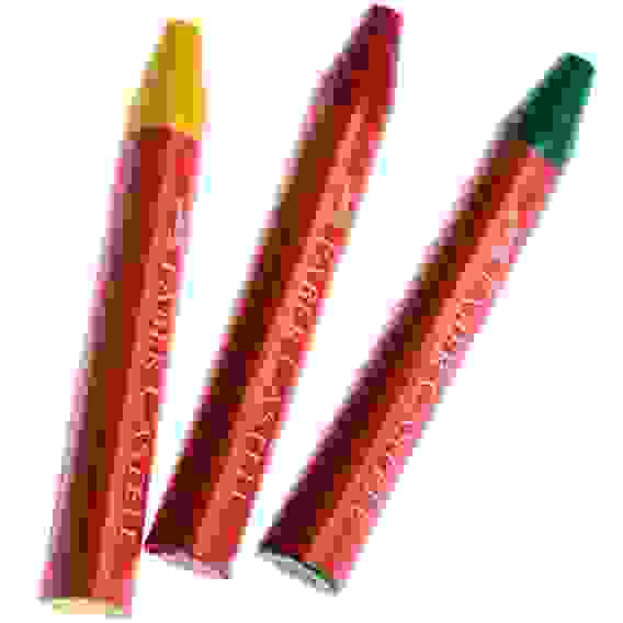 Мелки восковые утолщенные Faber-Castell \"Jumbo\", 12 цв., трехгранные, пластиковая упаковка