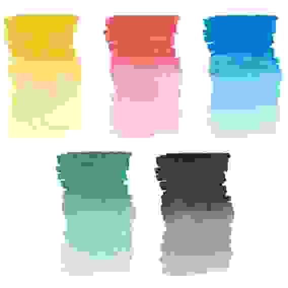 Набор акварельных пигм. маркеров Faber-Castell \"Albrecht Dürer\" 05цв., двухстор., кистев./пулевид.