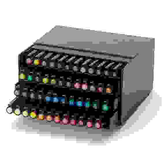 Капилярные ручки Faber-Castell \"Pitt Artist Pen Brush\" в наборе 48 цветов в студийной коробке