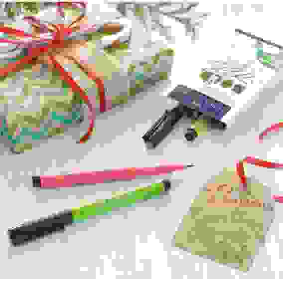 Капилярные ручки Faber-Castell \"Pitt Artist Pen Lettering\" в наборе 6шт., 0,3 мм/кисть