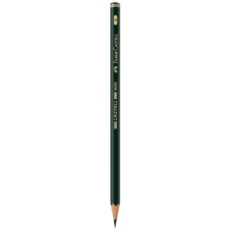 Набор Faber-Castell \"Castell 9000 Art Set\" карандашей чернографитных, 12шт., от 2H до 8B в метал.кор