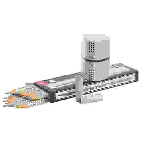 Набор Faber-Castell \"Grip 2001\"карандашей чернографитных, 12шт., 2 ластика, точилка в карт.уп.