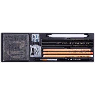 Художественные изделия Faber-Castell \"Art &amp; Graphic Collection\" в наборе из 125 предм., в дер.кор.