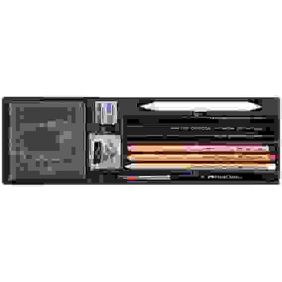 Художественные изделия Faber-Castell "Art &amp; Graphic Collection" в наборе из 125 предм., в дер.кор.