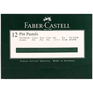Пастель Faber-Castell "Pitt Monochrome" художественная, средняя, черная