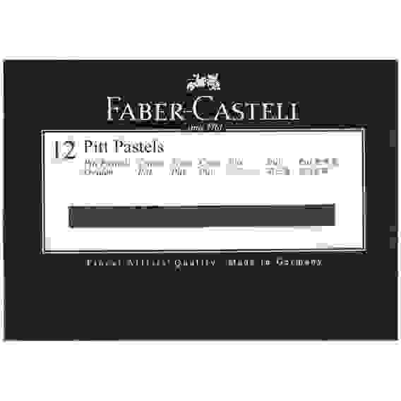 Пастель Faber-Castell "Pitt Monochrome" художественная, средняя, черная
