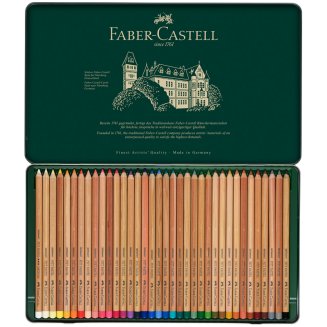 Карандаши Faber-Castell \"Pitt Pastel\" пастельные в наборе из 36 цветов в металлической коробке