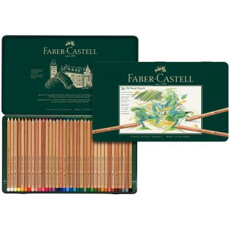 Карандаши Faber-Castell \"Pitt Pastel\" пастельные в наборе из 36 цветов в металлической коробке
