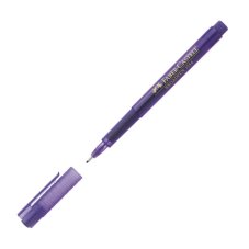 Ручка Faber-Castell \"Broadpen 1554\" капиллярная фиолетовая, толщина линии 0,8мм