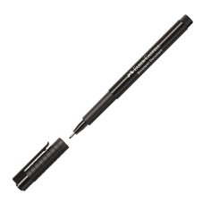 Ручка Faber-Castell \"Broadpen 1554\" капиллярная черная, толщина линии 0,8мм