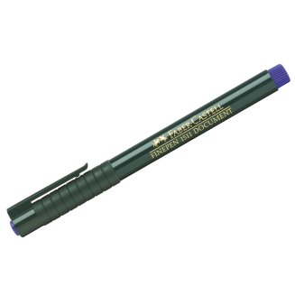 Ручка Faber-Castell \"Finepen 1511\" капиллярная синяя, толщина линии 0,4мм