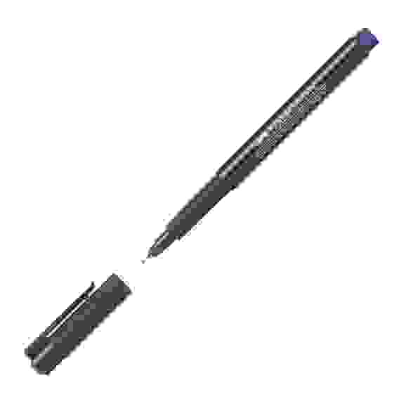 Ручка Faber-Castell \"Finepen 1511\" капиллярная синяя, толщина линии 0,4мм