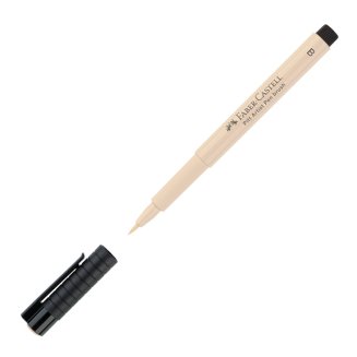 Ручка Faber-Castell \"Pitt Artist Pen Brush\" капиллярная кистевая, цвет 116 абрикосовый,