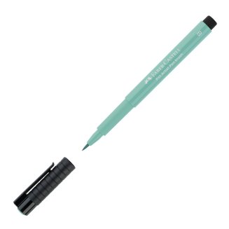 Ручка Faber-Castell \"Pitt Artist Pen Brush\" капиллярная кистевая, цвет 161 бирюзовая,