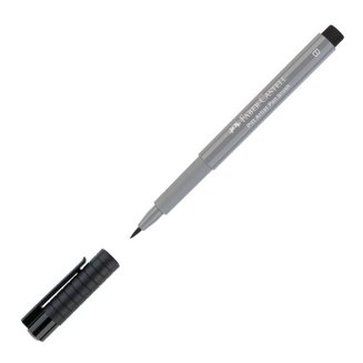 Ручка Faber-Castell \"Pitt Artist Pen Brush\" капиллярная кистевая, цвет 232 холодный серый III,