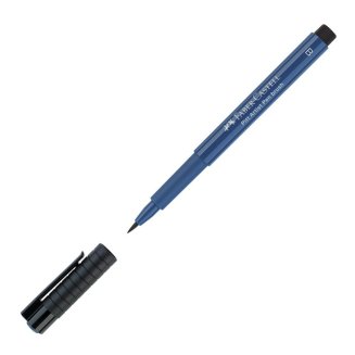 Ручка Faber-Castell \"Pitt Artist Pen Brush\" капиллярная кистевая, цвет 247 индантрен синий,
