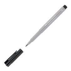 Ручка Faber-Castell \"Pitt Artist Pen Brush\" капиллярная кистевая, цвет 272 теплый серый III,