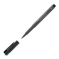 Ручка Faber-Castell \"Pitt Artist Pen Brush\" капиллярная кистевая, цвет 274 теплый серый V,