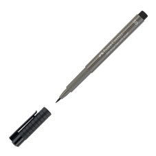 Ручка Faber-Castell "Pitt Artist Pen Soft Brush" капиллярная кистевая, теплый серый IV цвет 273