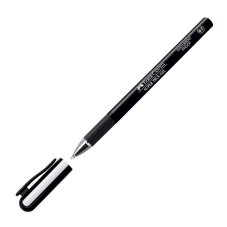 Роллер Faber-Castell \"Super True Gel\" одноразовый черный, толщина линии 0,7 мм