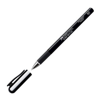 Роллер Faber-Castell \"Super True Gel\" одноразовый черный, толщина линии 0,7 мм