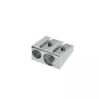 Точилка Faber-Castell металлическая с 2мя отверстиями