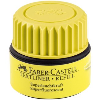 Чернила Faber-Castell \"1549\" на водной основе для текстовыделителей, желтые