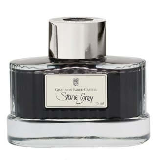 Чернила Graf von Faber-Castell для перьевых ручек, во флаконе 75 мл, асфальтовые