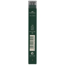 Грифели Faber-Castell \"TK 9071\" для цанговых карандашей, 10шт., 3,15мм, 4B