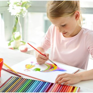 Карандаши цветные Faber-Castell \"Grip\", 36цв., трехгран., заточен., метал. упак.