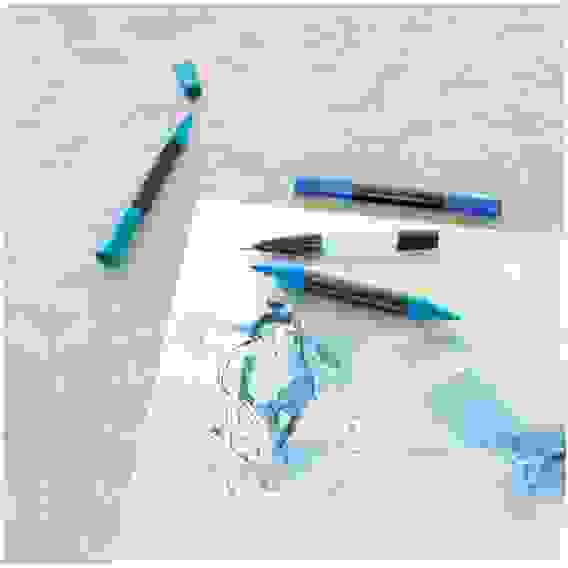 Набор акварельных пигм. маркеров Faber-Castell \"Albrecht Dürer\" 20цв., двухстор., кистев./пулевид.