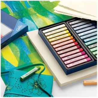 Пастель Faber-Castell "Soft pastels" в наборе из 36 цветов, в картонной упаковке
