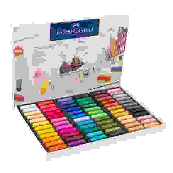 Пастель Faber-Castell \"Soft pastels\", 72 цв., мини, картон. упак.