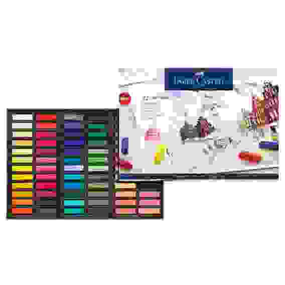 Пастель Faber-Castell \"Soft pastels\", 72 цв., мини, картон. упак.