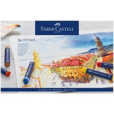 Пастель Faber-Castell \"Oil Pastels\" масляная, в наборе 36 цветов, в картонной упаковке