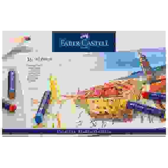 Пастель Faber-Castell \"Oil Pastels\" масляная, в наборе 36 цветов, в картонной упаковке