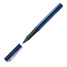 Ручка Faber-Castell \"Grip 2010\" капиллярная, чернила синие, корпус светло-голубой